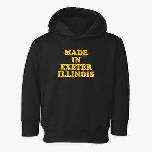 Exeter Illinois Classic 70s Toddler Hoodie
