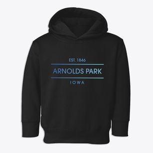 Arnolds Park Iowa Horizon Toddler Hoodie