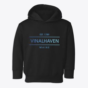 Vinalhaven Maine Horizon Toddler Hoodie