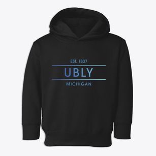 Ubly Michigan Horizon Toddler Hoodie