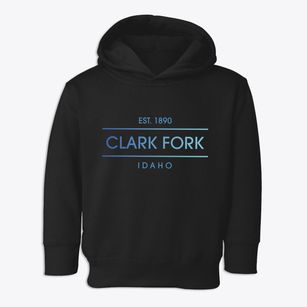 Clark Fork Idaho Horizon Toddler Hoodie
