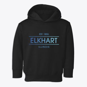 Elkhart Illinois Horizon Toddler Hoodie