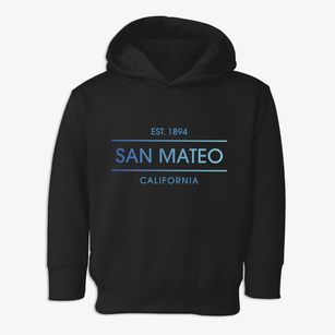 San Mateo California Horizon Toddler Hoodie