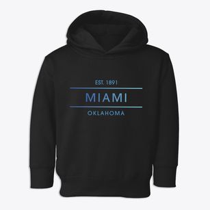 Miami Oklahoma Horizon Toddler Hoodie