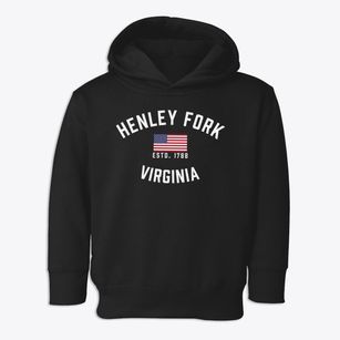 Henley Fork Virginia Patriot Toddler Hoodie