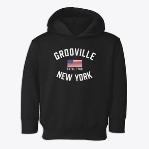 Grooville New York Patriot Toddler Hoodie