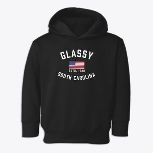 Glassy South Carolina Patriot Toddler Hoodie