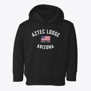 Aztec Lodge Arizona Patriot Toddler Hoodie