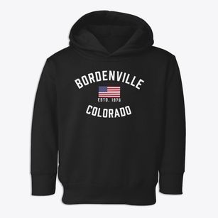Bordenville Colorado Patriot Toddler Hoodie