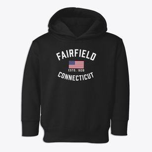 Fairfield Connecticut Patriot Toddler Hoodie