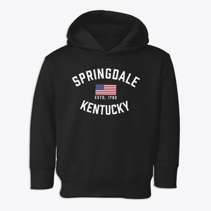 Springdale Kentucky Patriot Toddler Hoodie