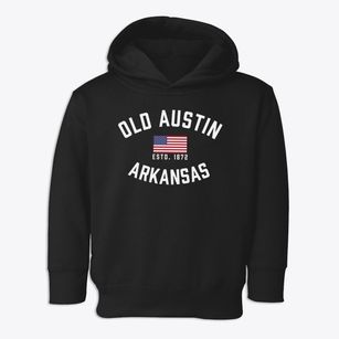 Old Austin Arkansas Patriot Toddler Hoodie