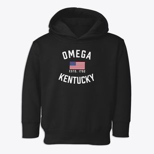 Omega Kentucky Patriot Toddler Hoodie