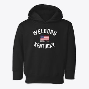 Welborn Kentucky Patriot Toddler Hoodie