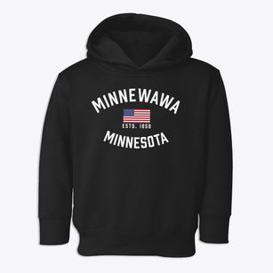 Minnewawa Minnesota Patriot Toddler Hoodie
