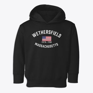 Wethersfield Massachusetts Patriot Toddler Hoodie