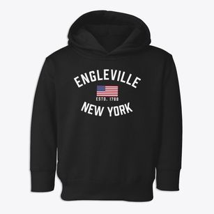 Engleville New York Patriot Toddler Hoodie
