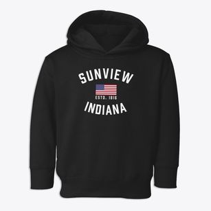 Sunview Indiana Patriot Toddler Hoodie