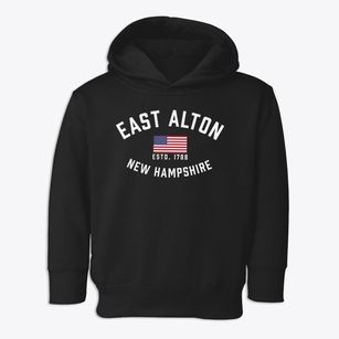East Alton New Hampshire Patriot Toddler Hoodie