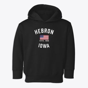 Hebron Iowa Patriot Toddler Hoodie