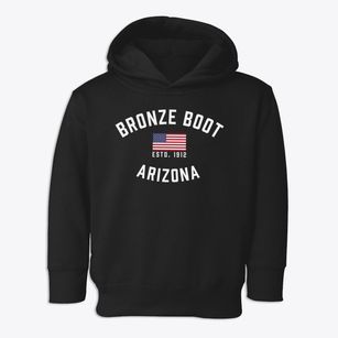 Bronze Boot Arizona Patriot Toddler Hoodie