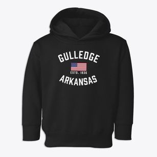 Gulledge Arkansas Patriot Toddler Hoodie
