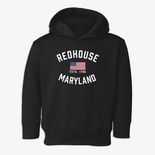 Redhouse Maryland Patriot Toddler Hoodie