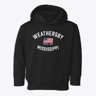 Weathersby Mississippi Patriot Toddler Hoodie