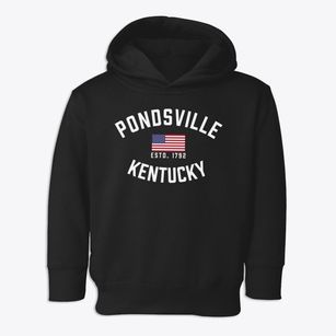 Pondsville Kentucky Patriot Toddler Hoodie