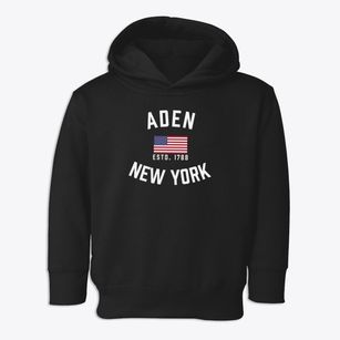 Aden New York Patriot Toddler Hoodie