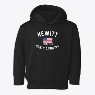 Hewitt North Carolina Patriot Toddler Hoodie