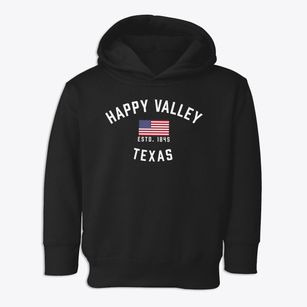 Happy Valley Texas Patriot Toddler Hoodie