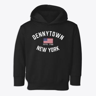 Dennytown New York Patriot Toddler Hoodie