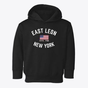 East Leon New York Patriot Toddler Hoodie