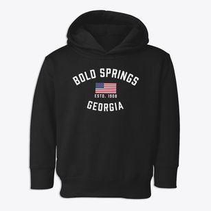Bold Springs Georgia Patriot Toddler Hoodie