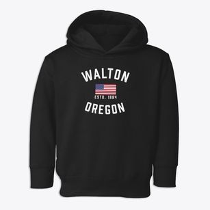 Walton Oregon Patriot Toddler Hoodie