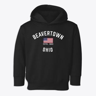 Beavertown Ohio Patriot Toddler Hoodie