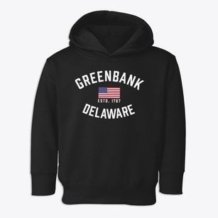 Greenbank Delaware Patriot Toddler Hoodie