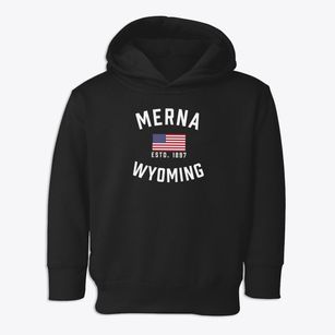 Merna Wyoming Patriot Toddler Hoodie