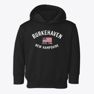 Burkehaven New Hampshire Patriot Toddler Hoodie