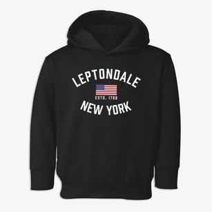 Leptondale New York Patriot Toddler Hoodie