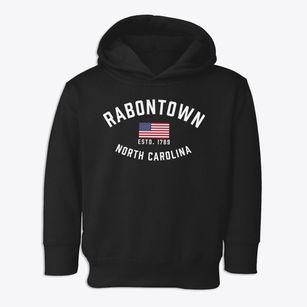 Rabontown North Carolina Patriot Toddler Hoodie