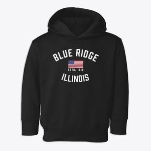 Blue Ridge Illinois Patriot Toddler Hoodie