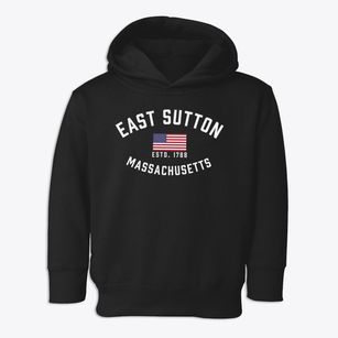 East Sutton Massachusetts Patriot Toddler Hoodie