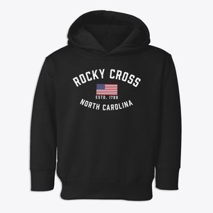 Rocky Cross North Carolina Patriot Toddler Hoodie