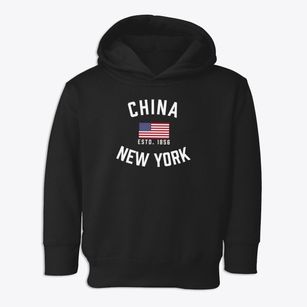 China New York Patriot Toddler Hoodie