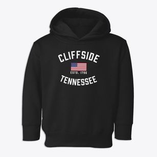 Cliffside Tennessee Patriot Toddler Hoodie