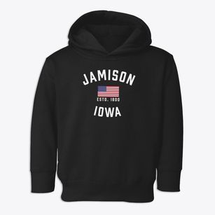 Jamison Iowa Patriot Toddler Hoodie