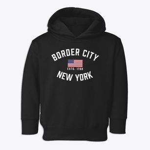 Border City New York Patriot Toddler Hoodie