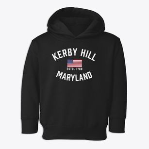 Kerby Hill Maryland Patriot Toddler Hoodie